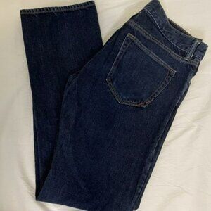 BANANA REPUBLIC VINTAGE STRAIGHT DARK WASH JEANS 34 X 34